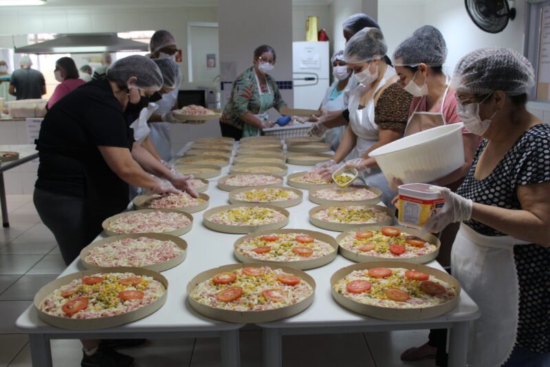 A 17ª edição da Pizza Solidária vendeu 600 pizzas