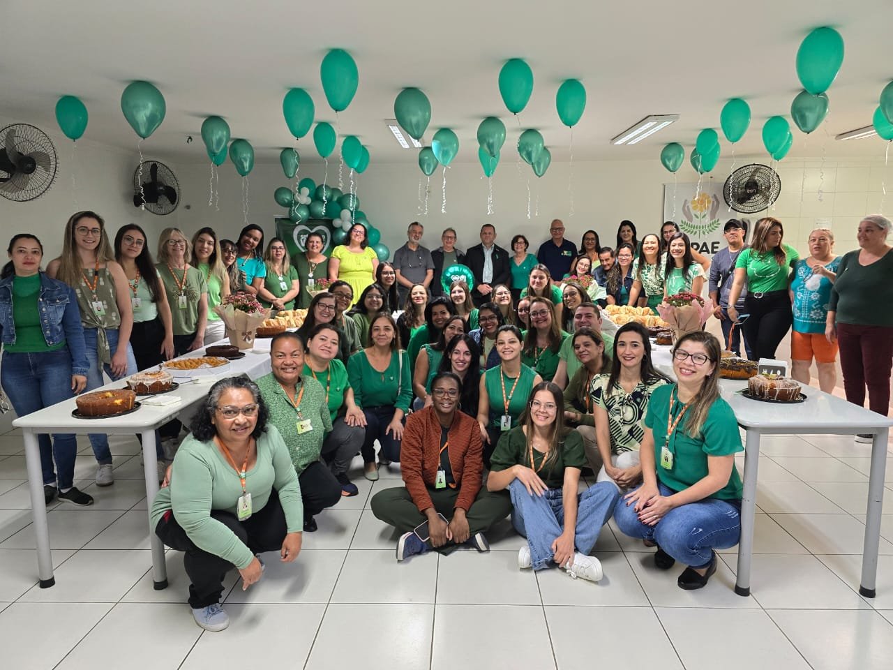 APAE de Jundiaí marca abertura do setembro verde com café da manhã de conscientização com os colaboradores